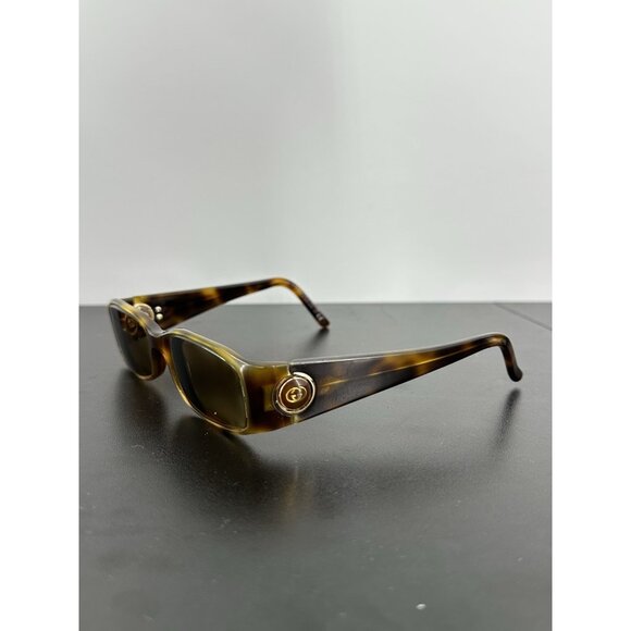 Gucci Eyeglasses GG 3094 05L Tortoise Rectangular Frame Made In Italy 53[]16 130 - Picture 7 of 14